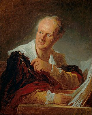 Diderot par Fragonard